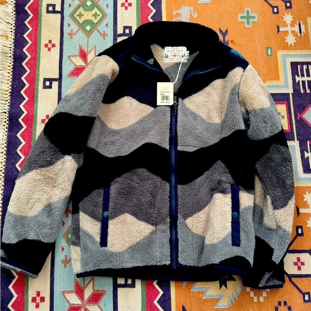 Men’s FAHERTY Scenic HP Fleece Jacket BRAND NEW WITH TAGS Sz. Medium